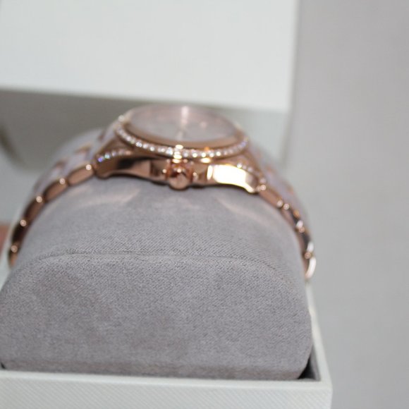 MICHAEL KORS MINI BLAIR WATCH ROSE GOLD MK6175 - Picture 5 of 8